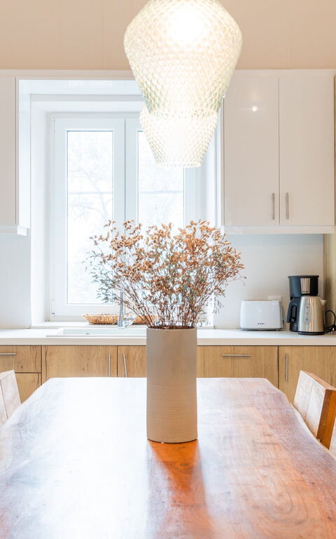 Villa Jacaranda: Kök, Lunchrum