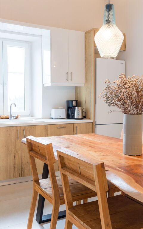 Villa Jacaranda: Kök, Lunchrum