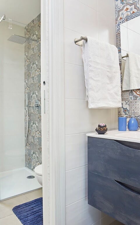 Villa Etesiae: Badrum