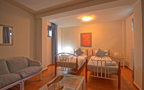 Semesterboende Kastellina: sovrum