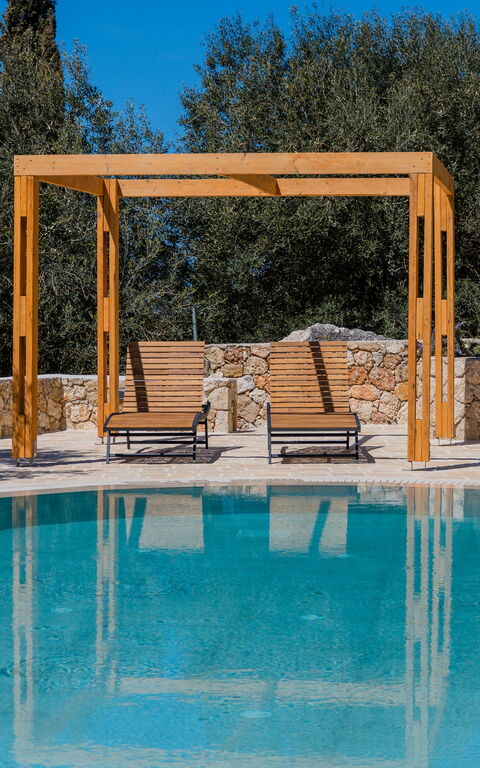 Villa Prokimea: slå samman, Sommar, Utomhus