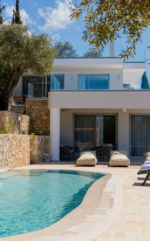 Villa Prokimea: Exteriör, slå samman, Utomhus