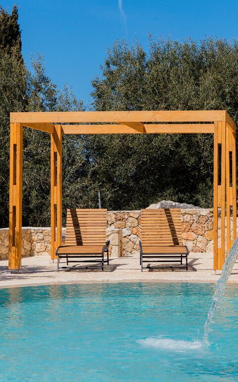 Villa Prokimea: slå samman, Utomhus