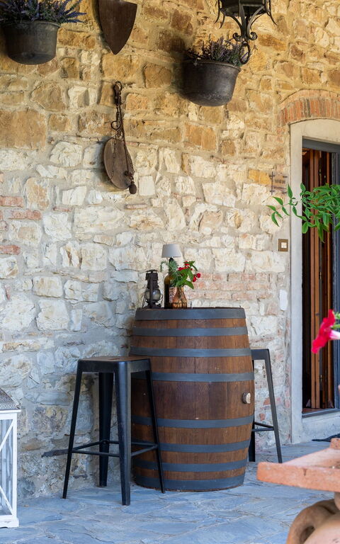 San Guido: Exteriör, Trädgård, Utomhus