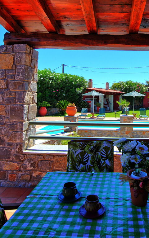 Villa Antina: Balkong / terrass / uteplats