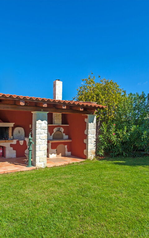 Villa Antina: Balkong / terrass / uteplats, Sommar, Trädgård, Utomhus