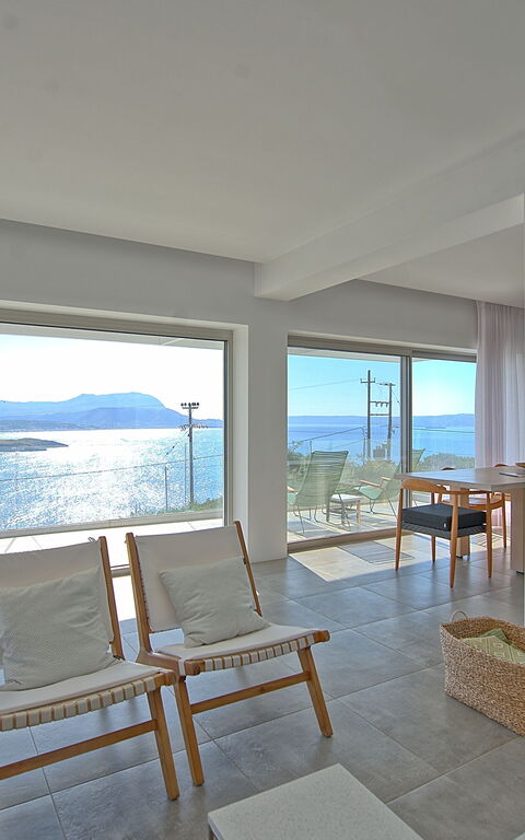 Villa Bluewhite: Vardagsrum