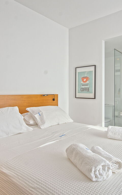 Villa Bluewhite: sovrum