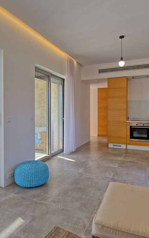 Villa Bluewhite: Kök, Vardagsrum