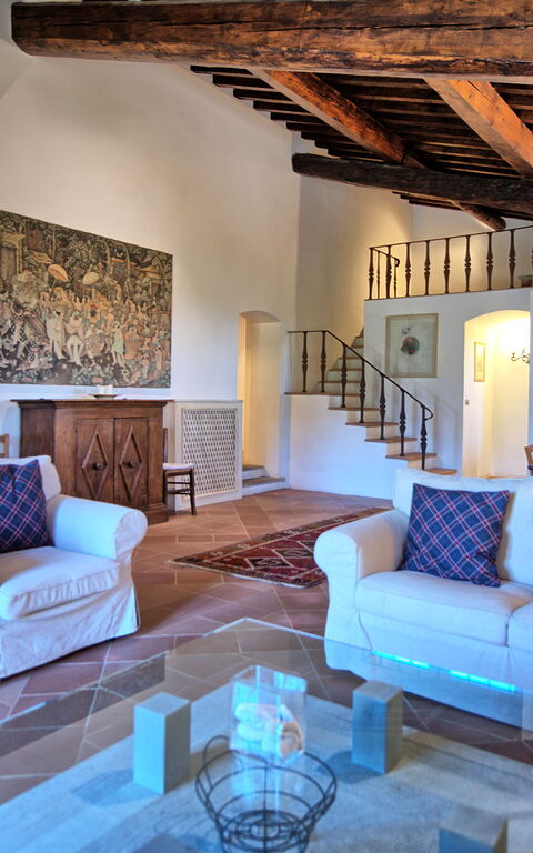 Villa Paneretta: Vardagsrum