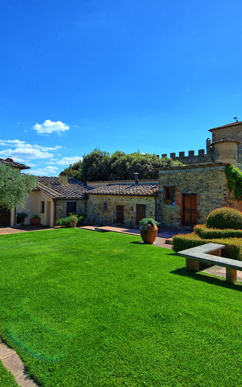 Villa Paneretta: Exteriör, Sommar, Trädgård