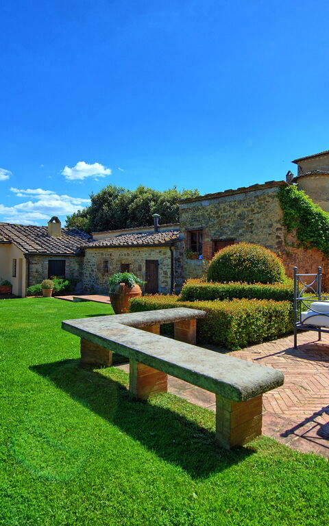 Villa Paneretta: Exteriör, Sommar, Trädgård