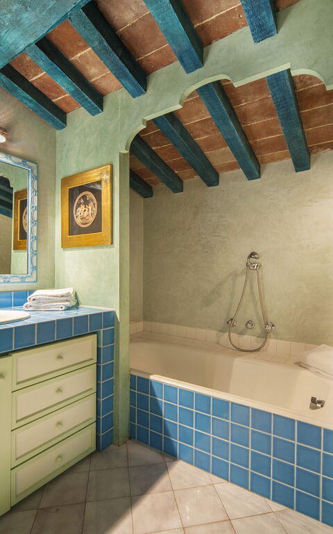 Villa Paneretta: Badrum