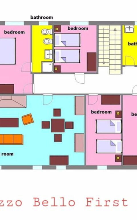 Palazzo Bello: Planimetri