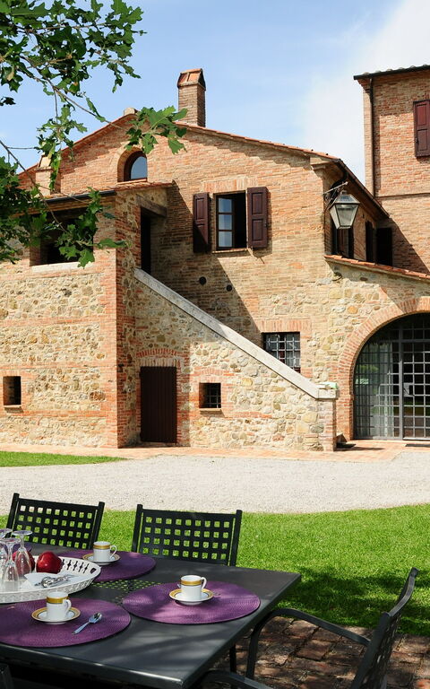 Casale Chieteno: Trädgård