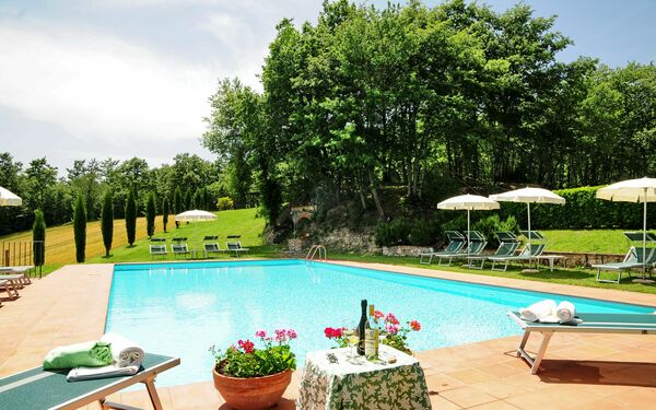 Casale Chieteno: slå samman, Sommar, Utomhus