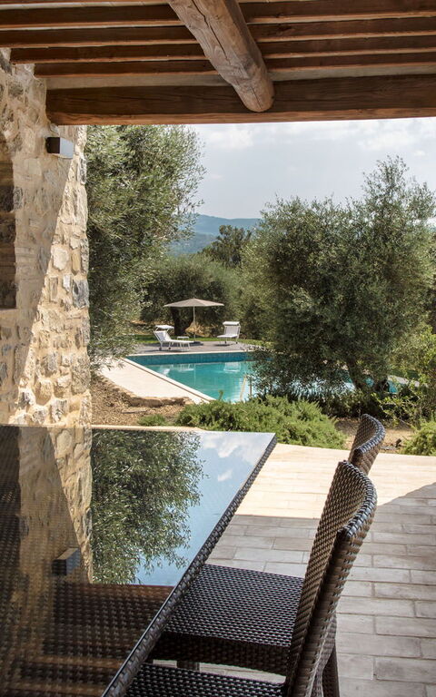 Villa Chiugi: Balkong / terrass / uteplats