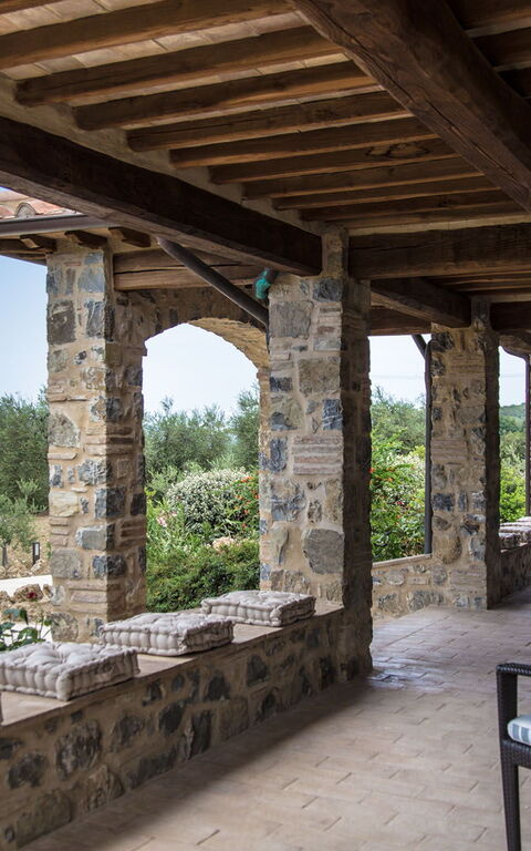 Villa Chiugi: Balkong / terrass / uteplats