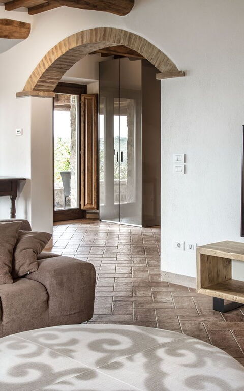 Villa Chiugi: Vardagsrum