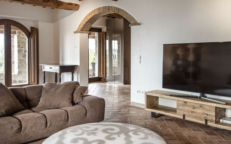 Villa Chiugi: Vardagsrum