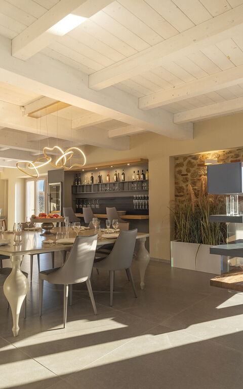 Villa Campana: Vardagsrum