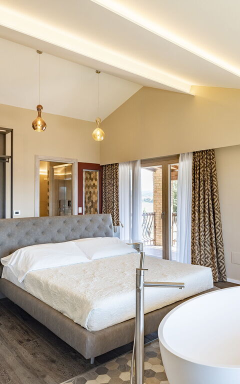 Villa Campana: sovrum