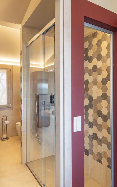 Villa Campana: Badrum