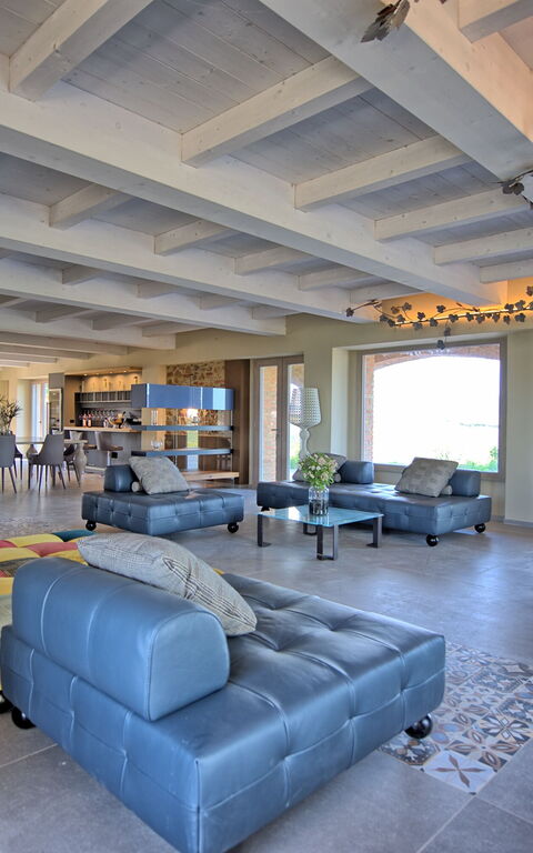 Villa Campana: Vardagsrum