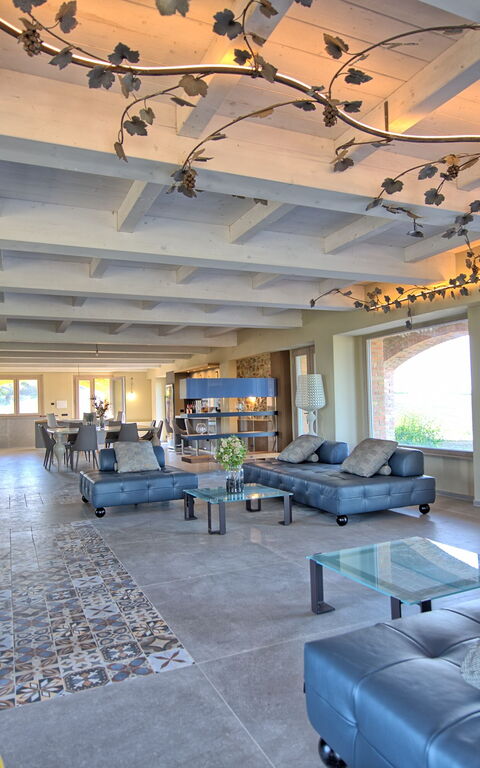 Villa Campana: Vardagsrum