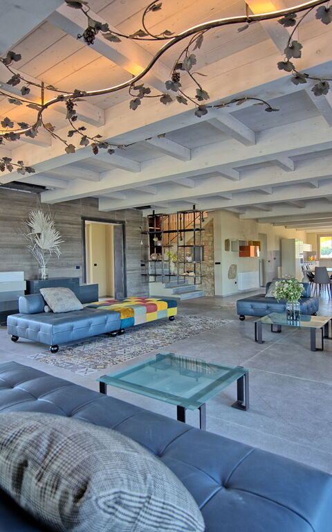 Villa Campana: Vardagsrum