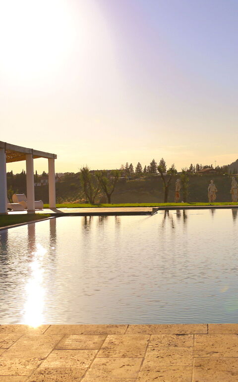 Villa Campana: slå samman, Sommar, Trädgård, Utomhus