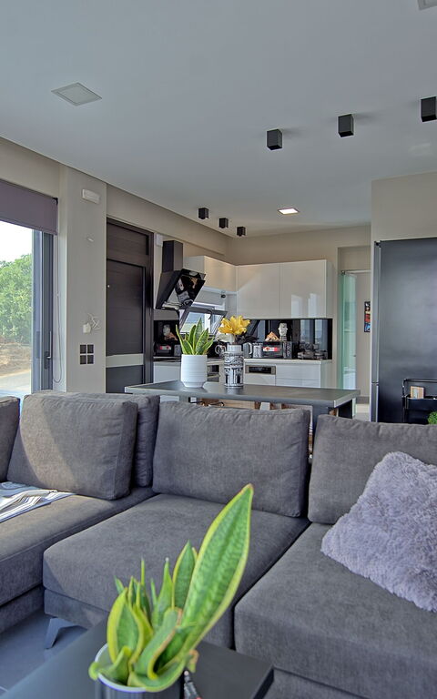 Villa Popi: Kök, Vardagsrum