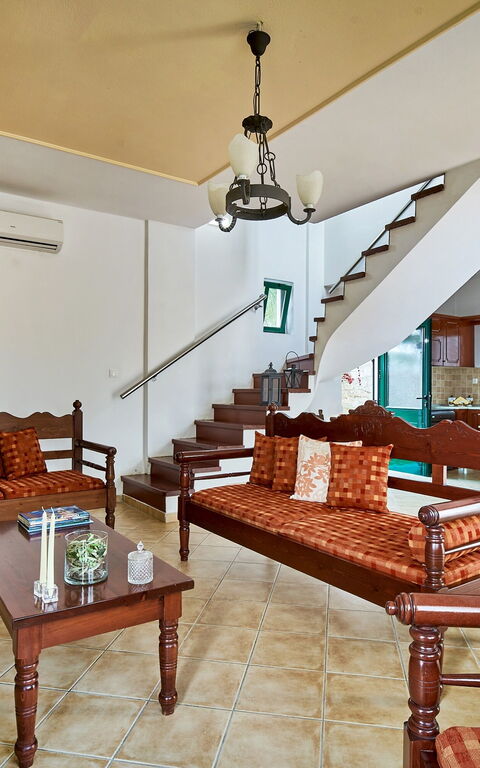 Villa Politini: Kök, Vardagsrum