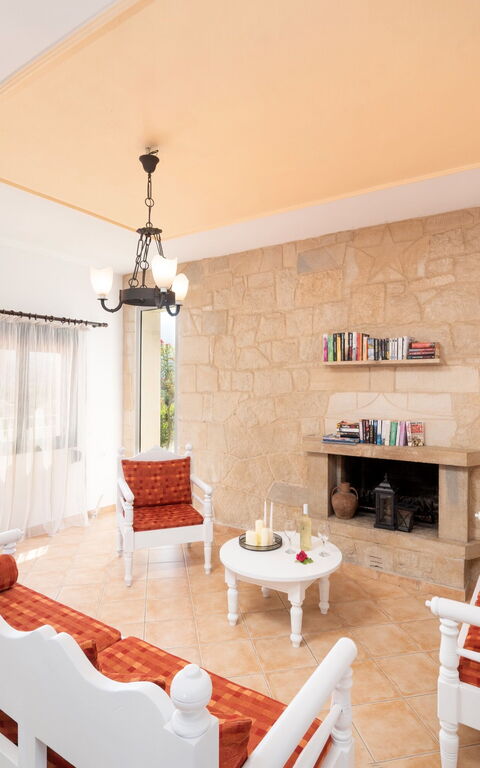 Villa Politini: Vardagsrum