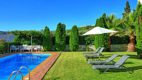 Villa Politini: slå samman, Trädgård