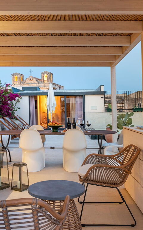 Aurispa: Balkong / terrass / uteplats, Utomhus