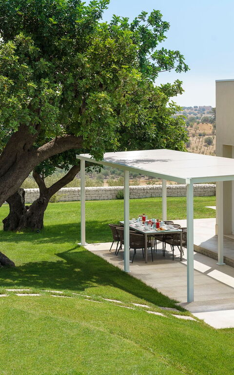 Villa Colleverde: Trädgård, Utomhus