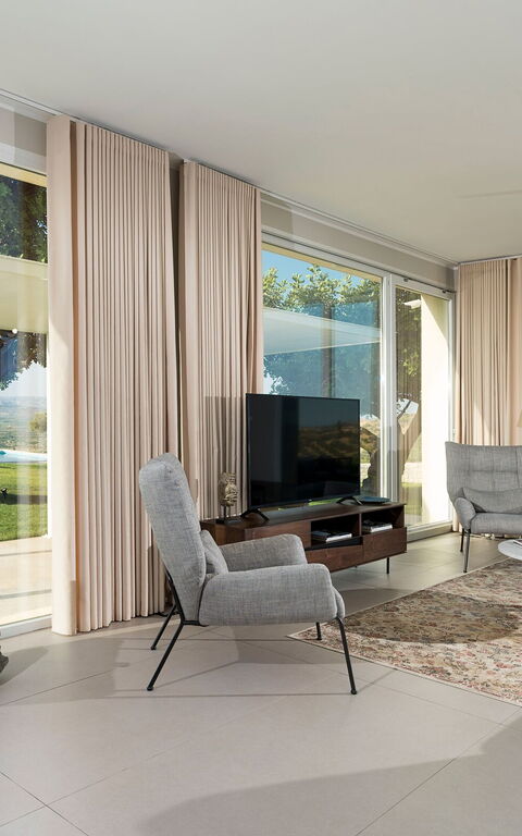 Villa Colleverde: Kök, Lunchrum, Vardagsrum