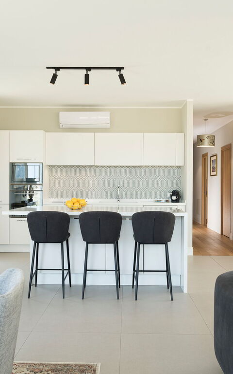 Villa Colleverde: Kök, Lunchrum, Vardagsrum