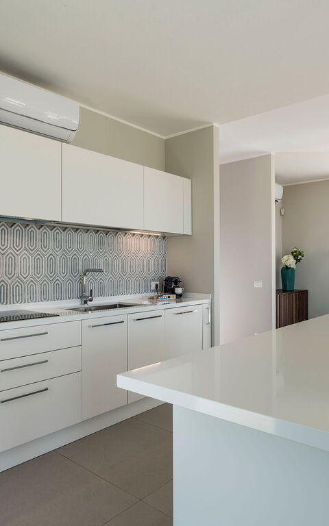 Villa Colleverde: Kök, Lunchrum, Vardagsrum