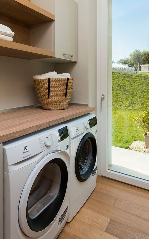 Villa Colleverde: Kök, Lunchrum, Vardagsrum