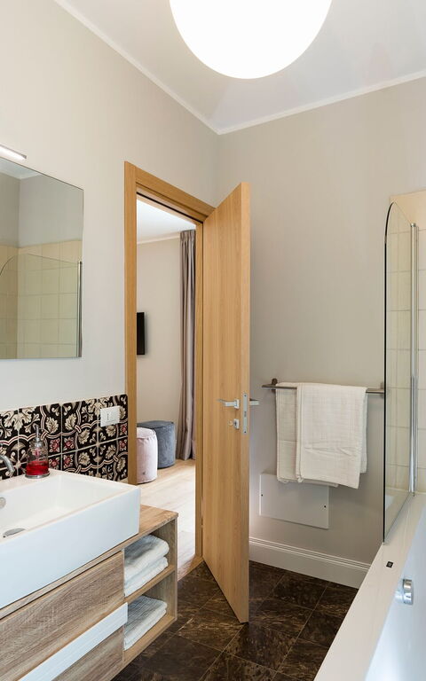 Villa Colleverde: Badrum