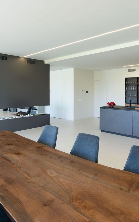 Villa Greta: Kök, Lunchrum