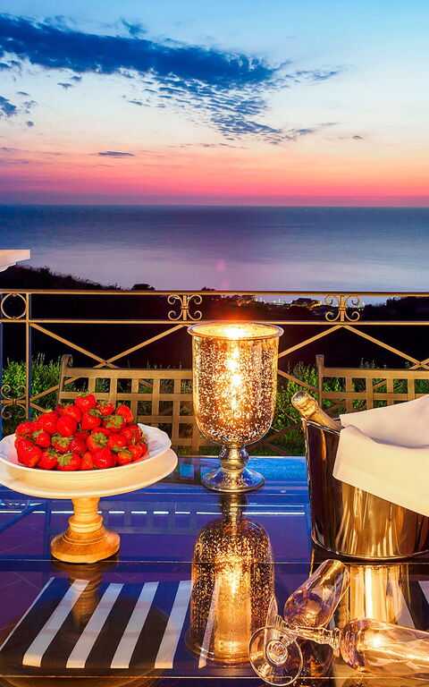 Villa Estella: Balkong / terrass / uteplats