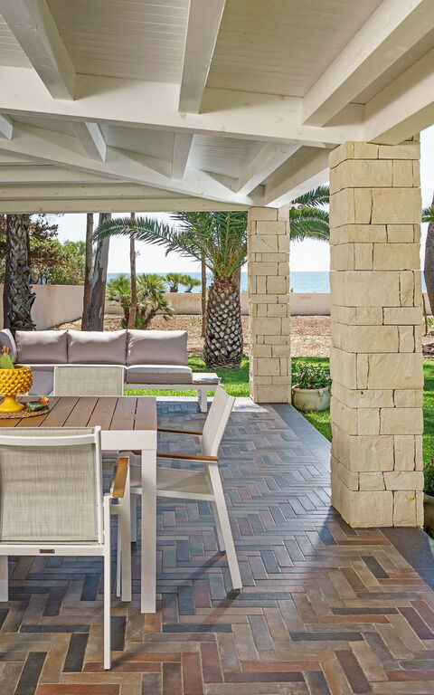 Marinella Punta Milocca: Balkong / terrass / uteplats