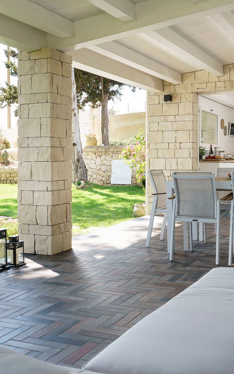 Marinella Punta Milocca: Balkong / terrass / uteplats