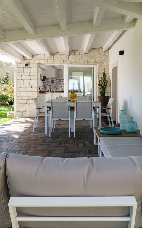 Marinella Punta Milocca: Balkong / terrass / uteplats