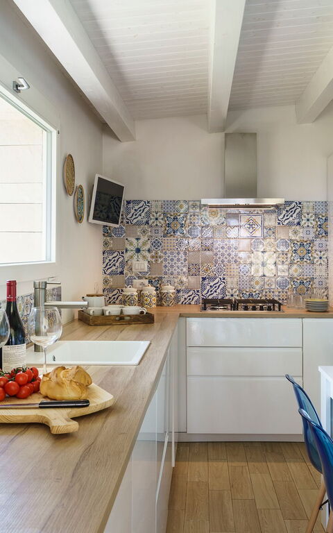 Marinella Punta Milocca: Kök, Lunchrum