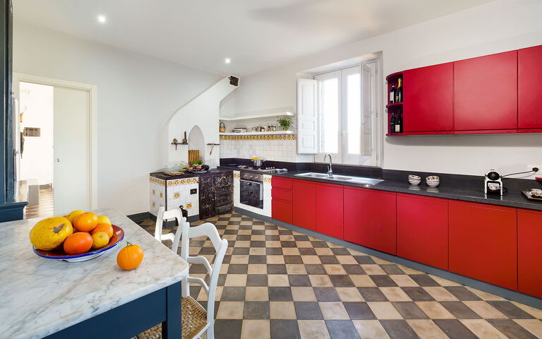 Villa Nerello: Kök