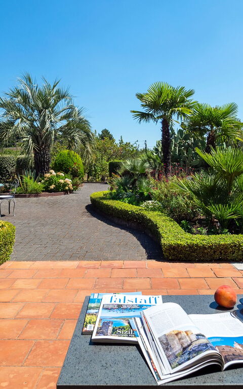 Villa Palmento Rosa: Balkong / terrass / uteplats, Exteriör